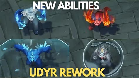 NEW UDYR ABILITIES UDYR REWORK 2022 LEAGUE OF LEGENDS YouTube