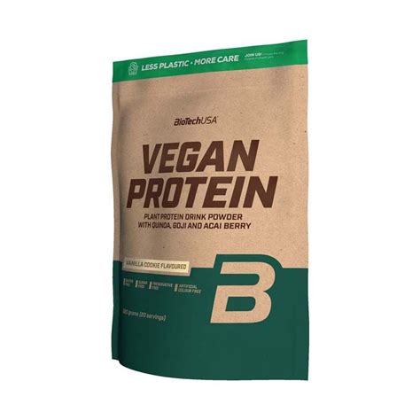 BioTechUsa Vegan Protein vaníliás sütemény ízű Pingvin Patika