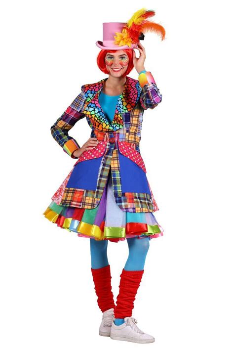 excl Clown Frack bunte Jacke Clownkostüm Damen Herren Clownjacke