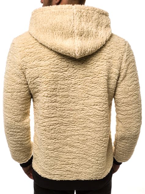 Sudadera De Hombre Beige Ozonee Mach Ozonee