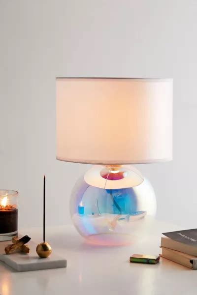 Iridescent Globe Table Lamp Urban Outfitters