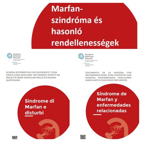 New Translations Of Do S And Don Ts Factsheets For Marfan Syndrome And Related Disorders By The