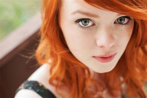 Wallpaper Face Women Redhead Model Long Hair Freckles Fashion Nose Person Skin Lass