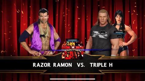 Razor Ramon Vs Triple H Wwf K Youtube