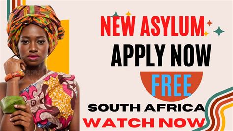 How To Apply New Asylum In South Africa Youtube