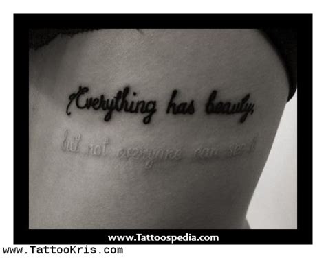 Four Word Quotes For Tattoos Quotesgram