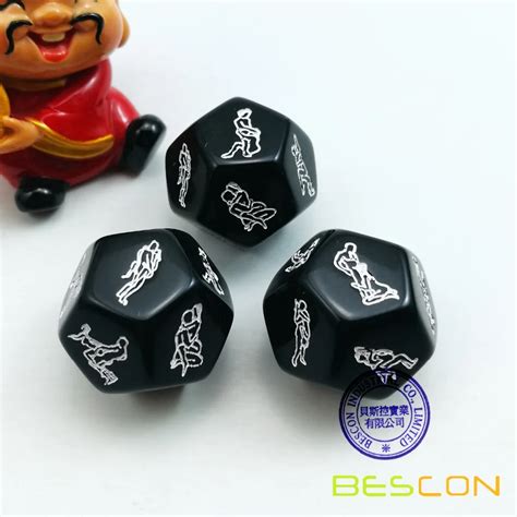 Aliexpress Buy Black Sides Love Dice Lover Sex Position Dice