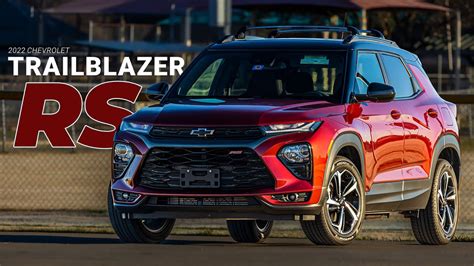 There S A Lot Packed In The 2022 Chevy Trailblazer RS AWD YouTube