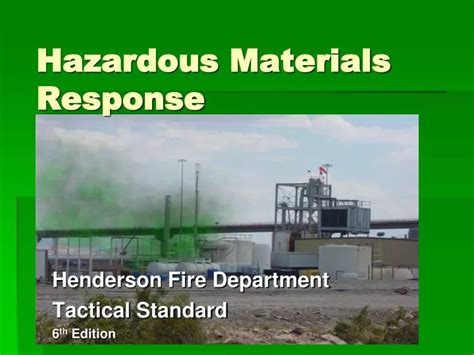 Ppt Hazardous Materials Response Powerpoint Presentation Free