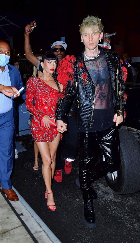 Megan Fox Attends Met Gala After-Party With Machine Gun Kelly After ...