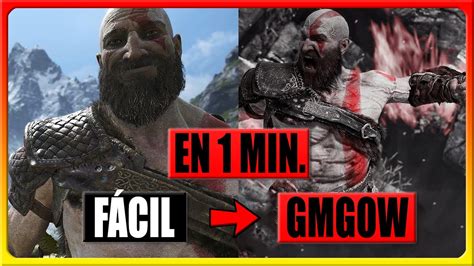 TRUCO Para Cambiar A Dificultad QUIERO GOD OF WAR GMGOW SIN EMPEZAR