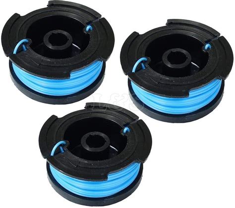 Pack Nylon Strimmer Line Spool For Black Decker Reflex Gl