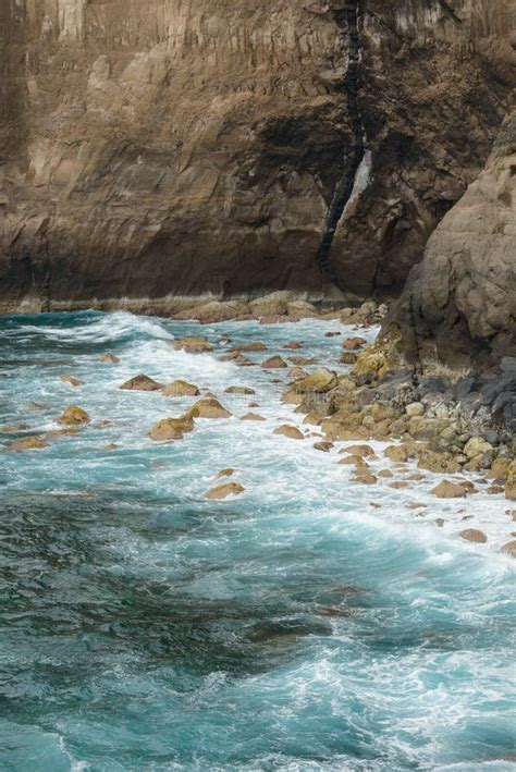 Azorean Coast Stock Photo Image Of Wave Cliff Seaside 57026960