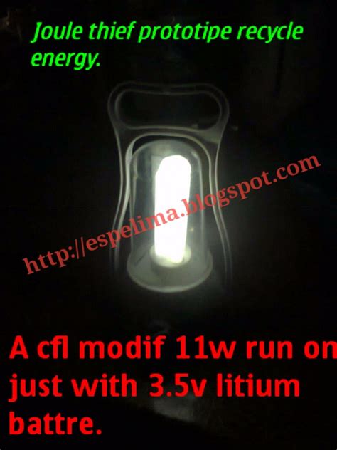 Joule Thief Inverter Hv 220v Ac Light