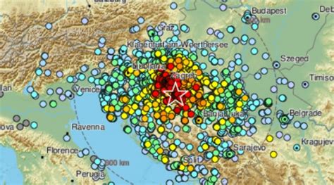 Novi Jaki Potres Zatresao Je Hrvatsku Epicentar Kod Petrinje