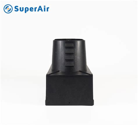 Plastic Boot HVAC Duct Fittings Air Conditioning Installation Supplier