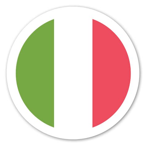 Buy Italy Flag Sticker - Die cut stickers - StickerApp