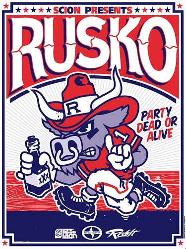 Rusko poster texas tour – Artofit