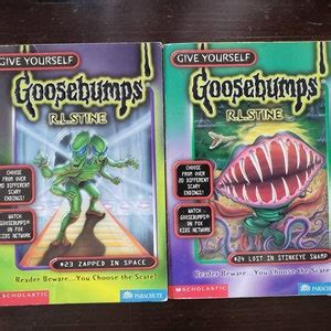 Give Yourself Goosebumps Books By R L Stine Black Spine Rare Pick Your