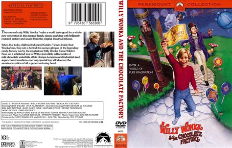 Willy Wonka And The Chocolate Factory Dvd Cover By Graylord791 On