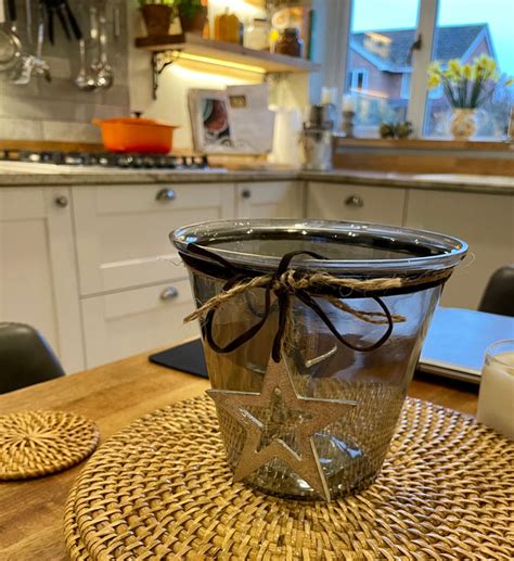 Smoked Glass Star Candle Holder — Uk