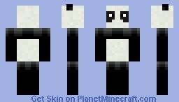 Panda Bear Minecraft Skin