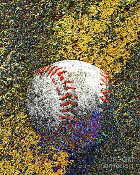 Baseball Art Print Work Digital Art By Takumi Park Fine Art America