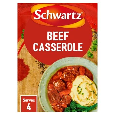 Schwartz Beef Casserole Mix 43g Tesco Groceries