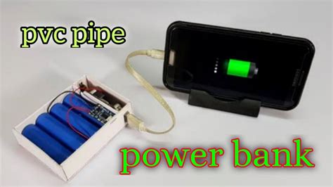 How To Make Power Bank From Pvc Pipe At Home Mah Homemade Power