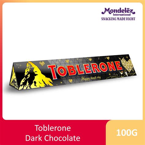 Toblerone Dark Chocolate 100g Shopee Philippines