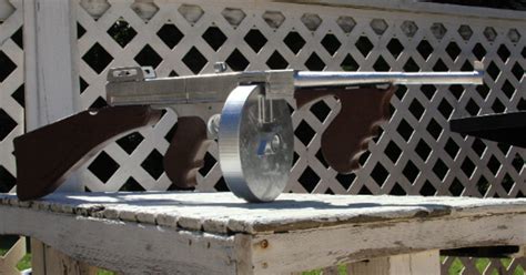 Mechanical Tommy Gun Prop By Invertedengineer Download Free Stl