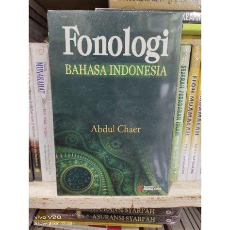 Jual BUKU FONOLOGI BAHASA INDONESIA Abdul Chaer Shopee Indonesia