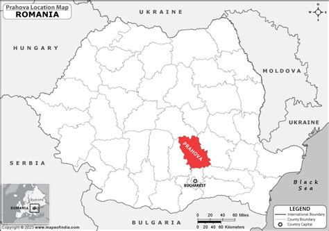 Where Is Prahova Located In Romania Prahova Location Map In The Romania