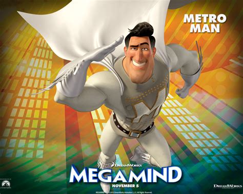 Metro Man from Megamind Desktop Wallpaper