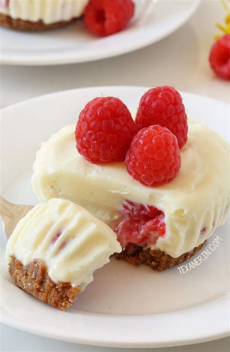 These No Bake Mini Raspberry Cheesecakes Feature A White Chocolate Cheesecake Filling And A