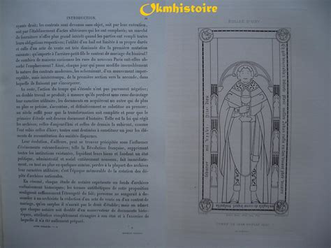 Recueil D Actes Notari S Relatifs L Histoire De Paris Et De Ses