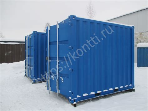 Контейнер 10 тонн | Размеры контейнера 10 тонн