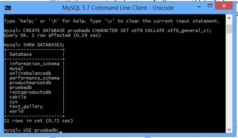 Como Crear Una Tabla Mysql