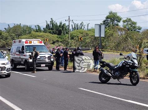 Muere elemento de Fuerza Civil al derrapar en moto en fatídica curva de