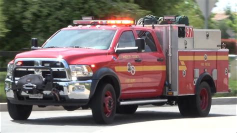 LACoFD Engine 97 Patrol 97 Responding YouTube