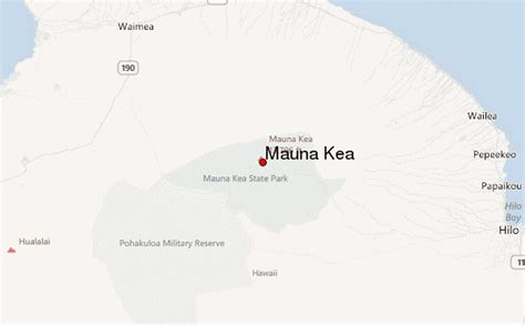 Mauna Kea Mountain Information