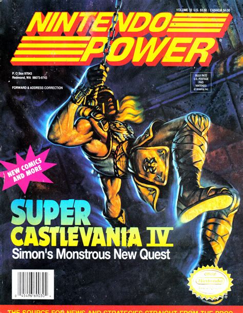 8 Bit City Super Castlevania Iv Nintendo Power Scans