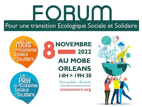 Retrouvez Nous Au Forum Pour Une Transition Ecologique Sociale Et