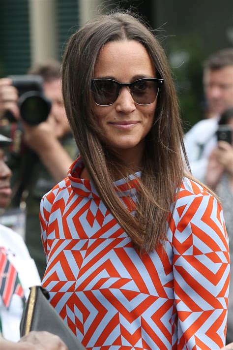 Pippa Middleton S Dress At Wimbledon July Popsugar Fashion