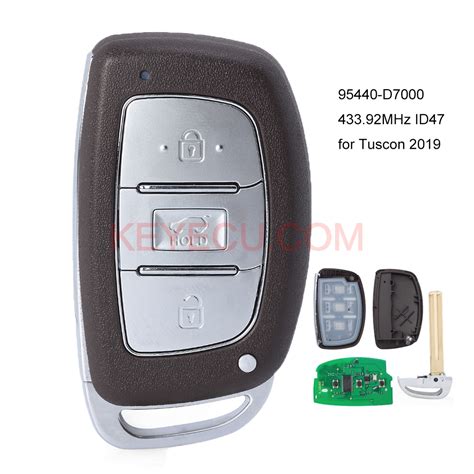 Smart Remote Car Key Fob Fsk Mhz Id For Hyundai Tucson P N