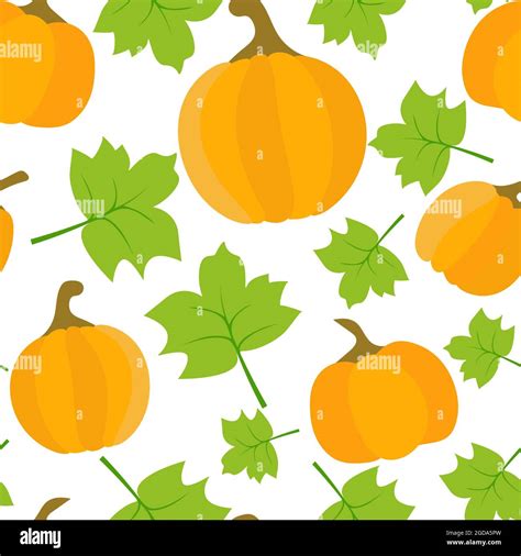 Pumpkin Leaf Pattern