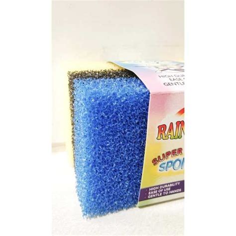 hai cantik spons cuci piring rainbow sponge magic spons serbaguna
