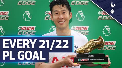 Heung Min Son Golden Boot Winner Every 2021 22 Sonny Premier