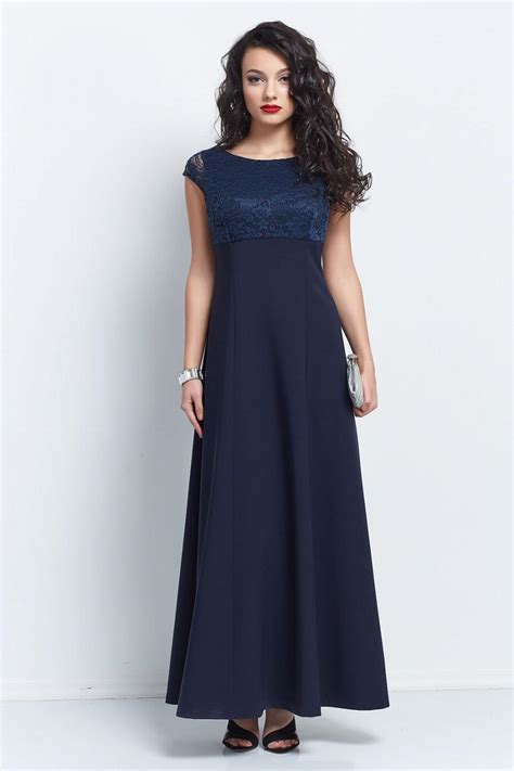 Navy Blue Long Bridesmaids Dress Wedding Bridesmaids Long Dress With