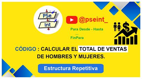 PSeInt Algoritmo Que Calcula El Total De Ventas Realizadas Por